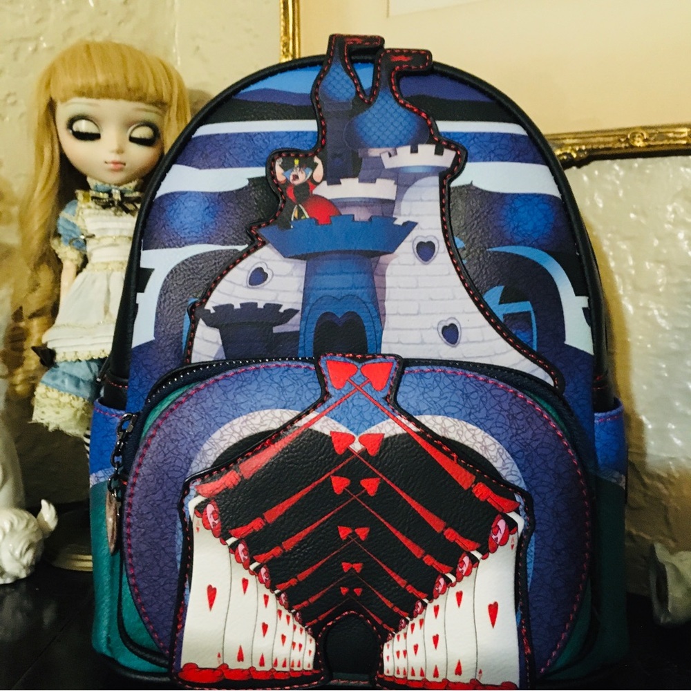 Loungefly Alice In Wonderland Ace of Hearts Castle Series